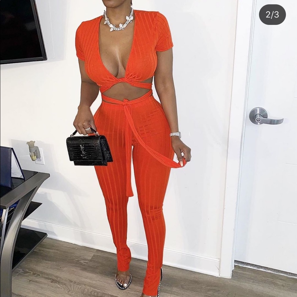 Orange Two Peice 😍